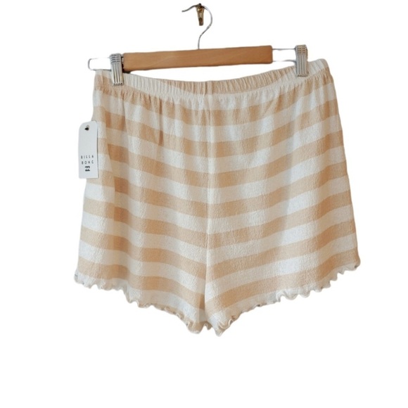 NWT! Billabong Breeze By Short Tan and White Striped - Multiple Sizes - Picture 3 of 4